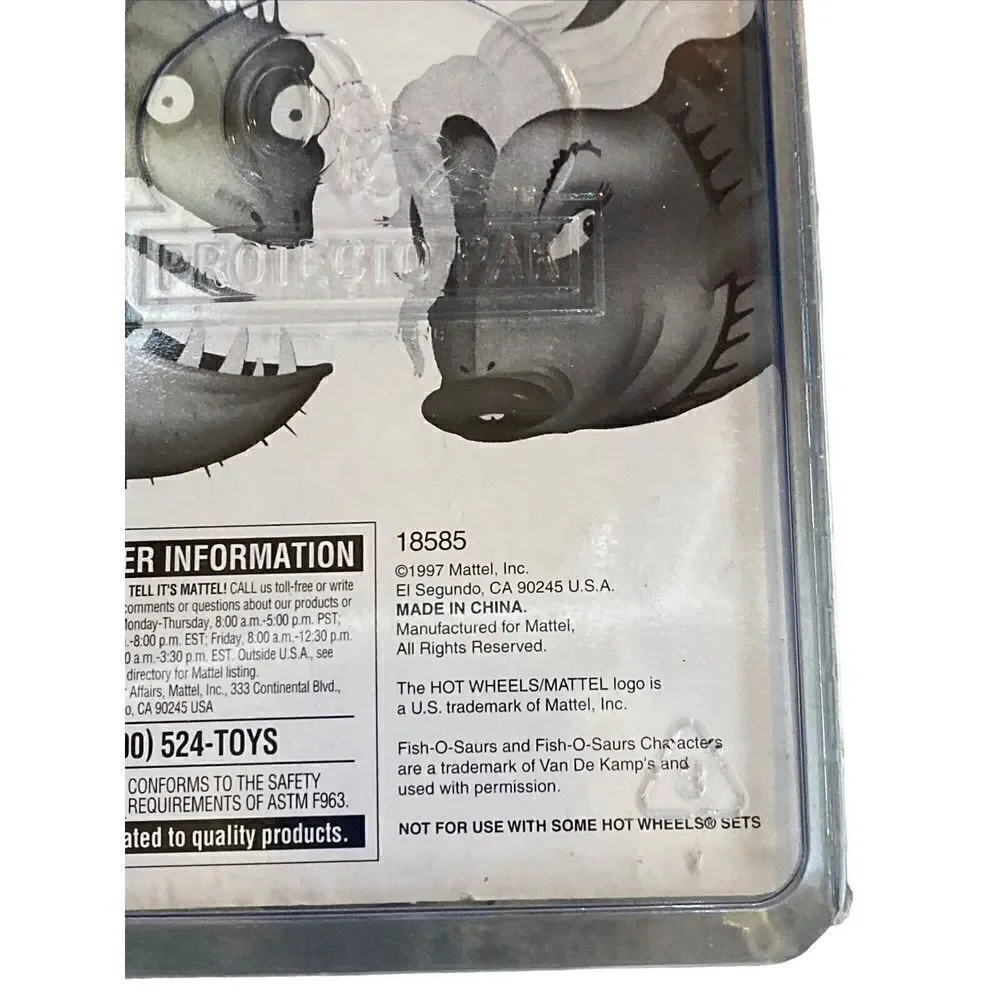VW Bus Hot Wheels 1999 Fish-O-Saurs Van de Kamp's MAIL-IN PROMO #18585 NIP